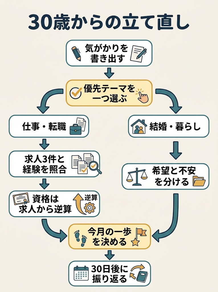 30歳からの立て直し