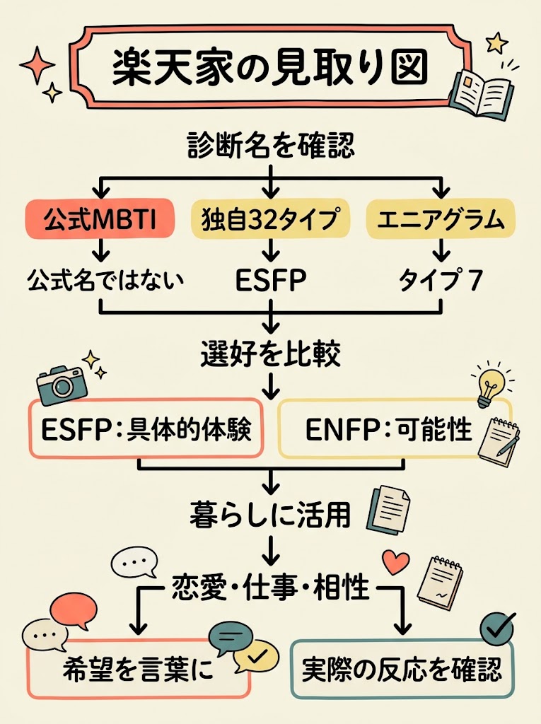 楽天家の見取り図